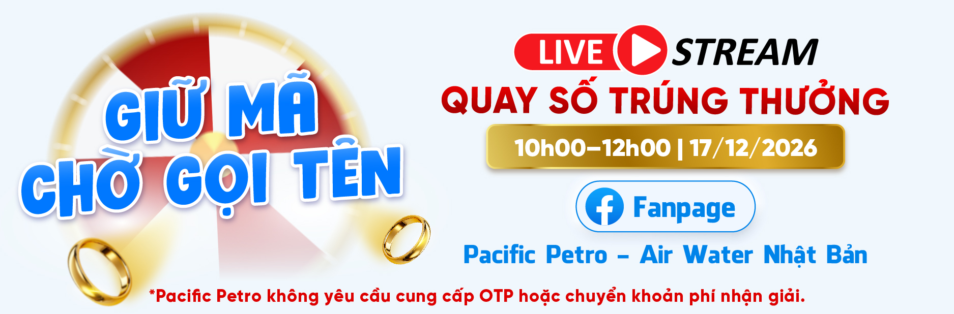 Livestream quay số Pacific Petro ngày 17 tháng 12 năm 2026