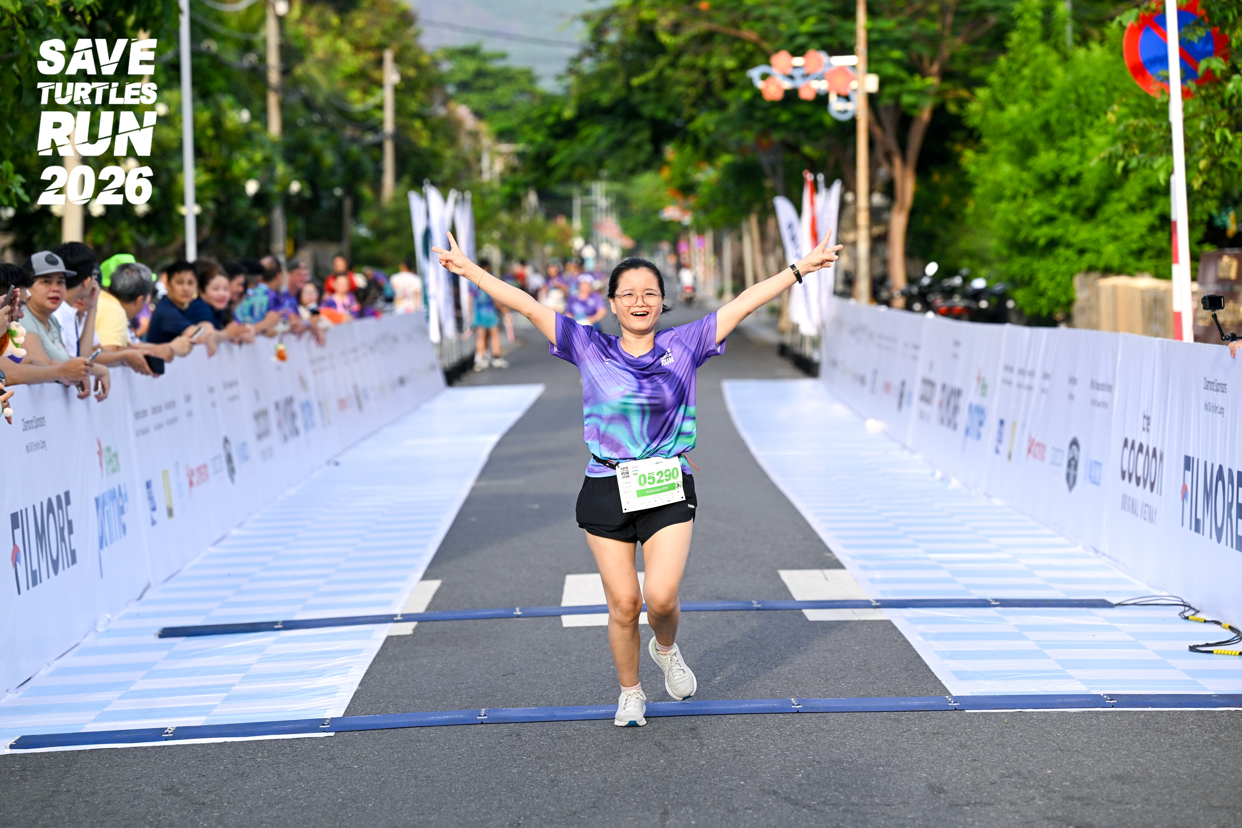 Đội Pacific Petro hoàn thành Save Turtles Run 2026