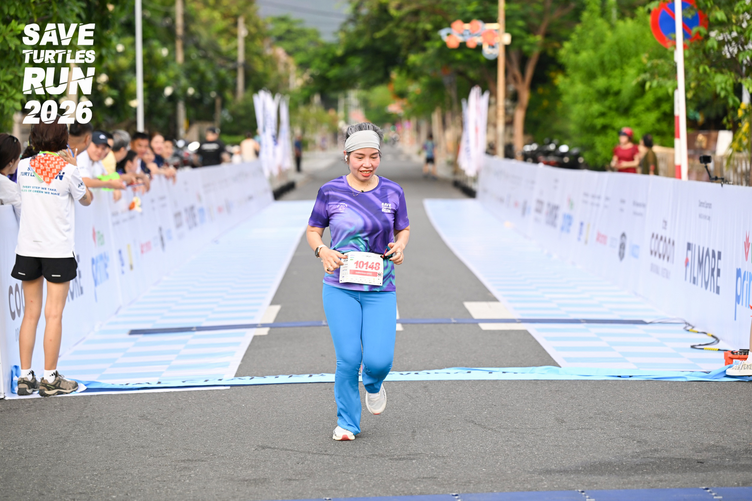 Đội Pacific Petro hoàn thành Save Turtles Run 2026