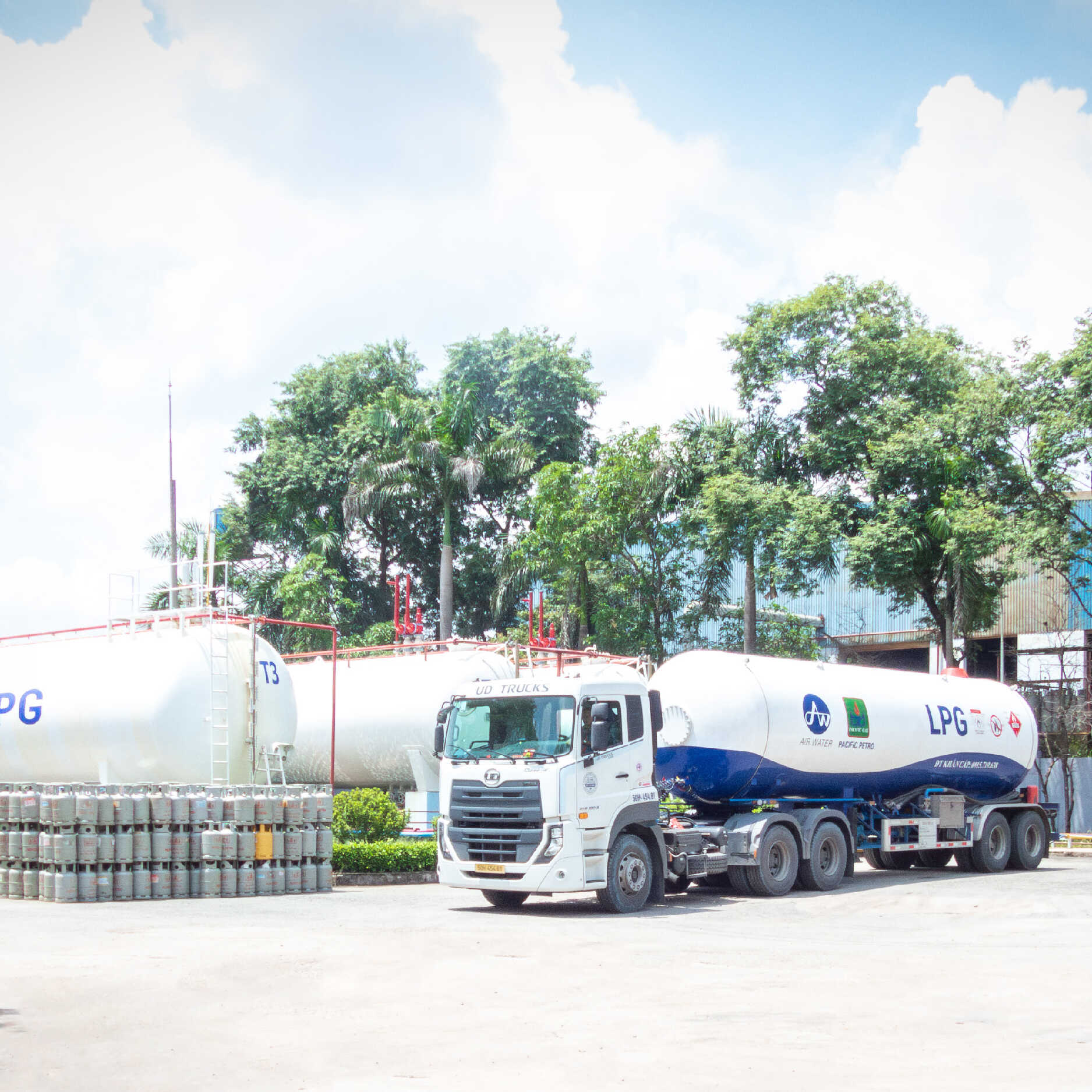 Hệ thống gas LPG công nghiệp cho nhà máy